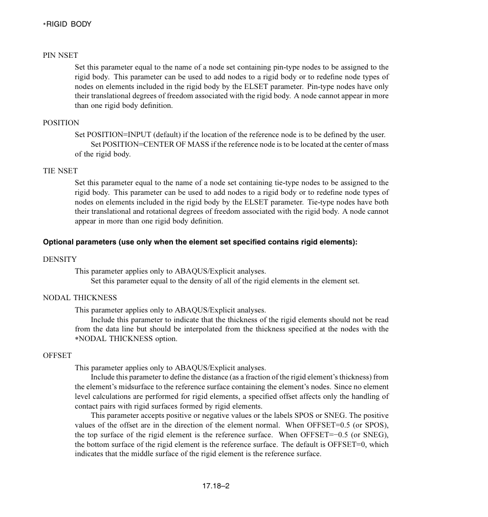 ABAQUS Volume II: I–Z User Manual | Page 368 / 628