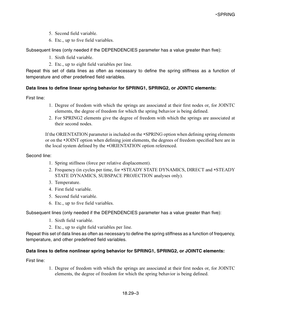 ABAQUS Volume II: I–Z User Manual | Page 457 / 628