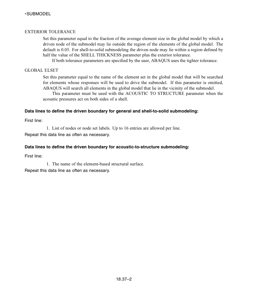 ABAQUS Volume II: I–Z User Manual | Page 482 / 628