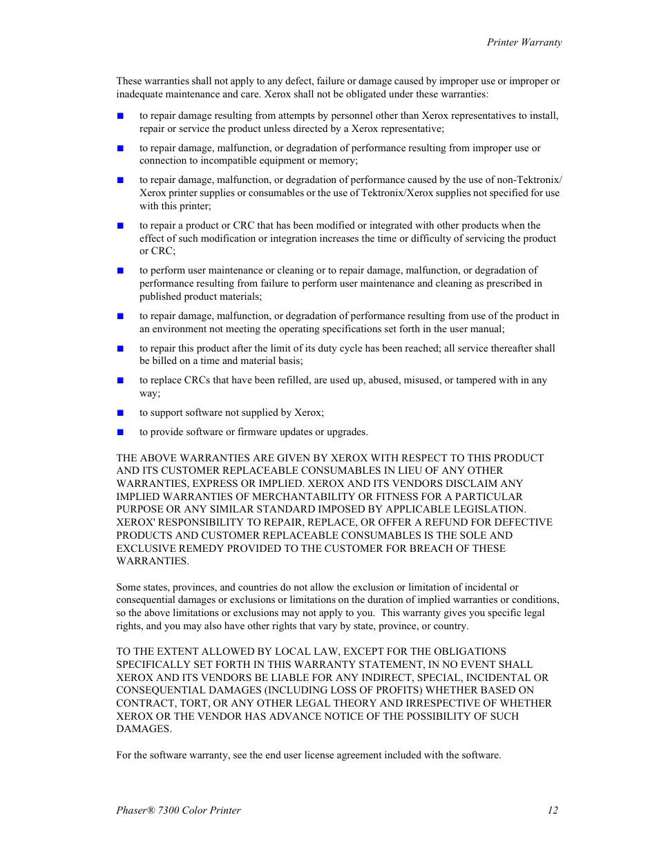 Xerox Phaser 7300 User Manual | Page 15 / 28