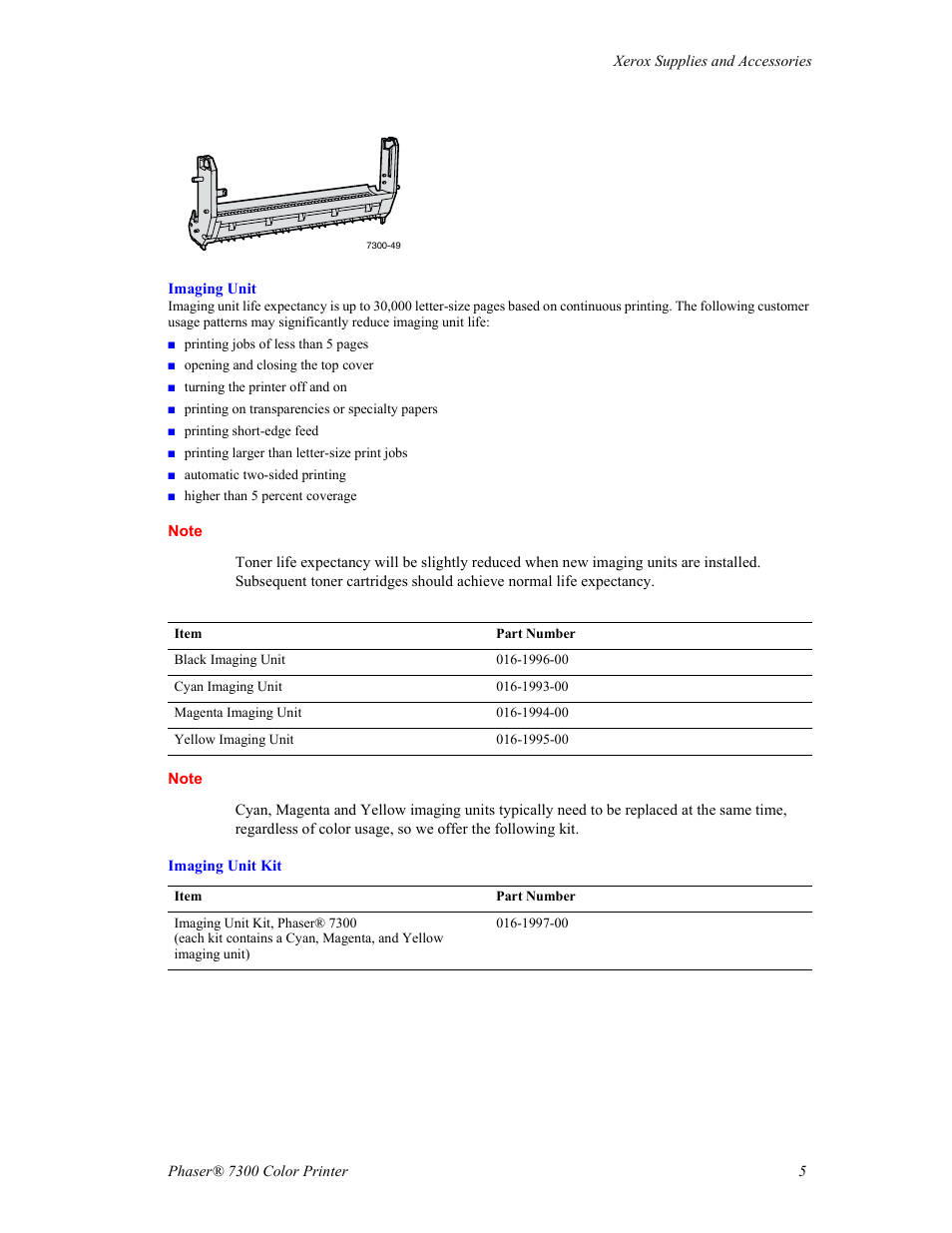 Xerox Phaser 7300 User Manual | Page 8 / 28