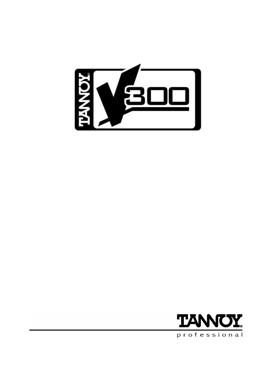 Tannoy V300 User Manual | 18 pages