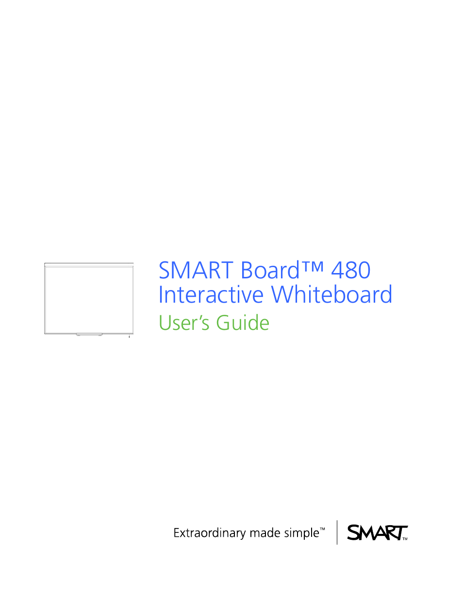 Smart Technologies Board 480 User Manual | 28 pages