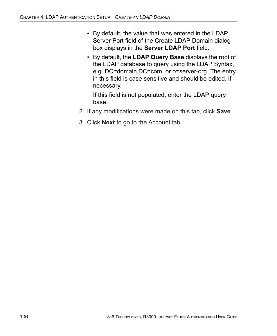 8e6 Technologies Enterprise Filter Authentication R3000 User Manual | Page 120 / 333