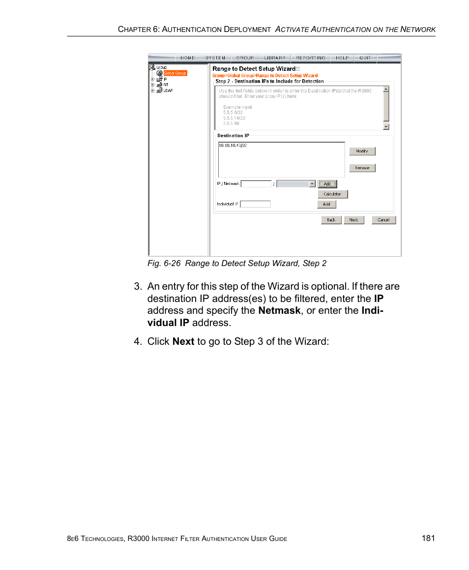8e6 Technologies Enterprise Filter Authentication R3000 User Manual | Page 195 / 333
