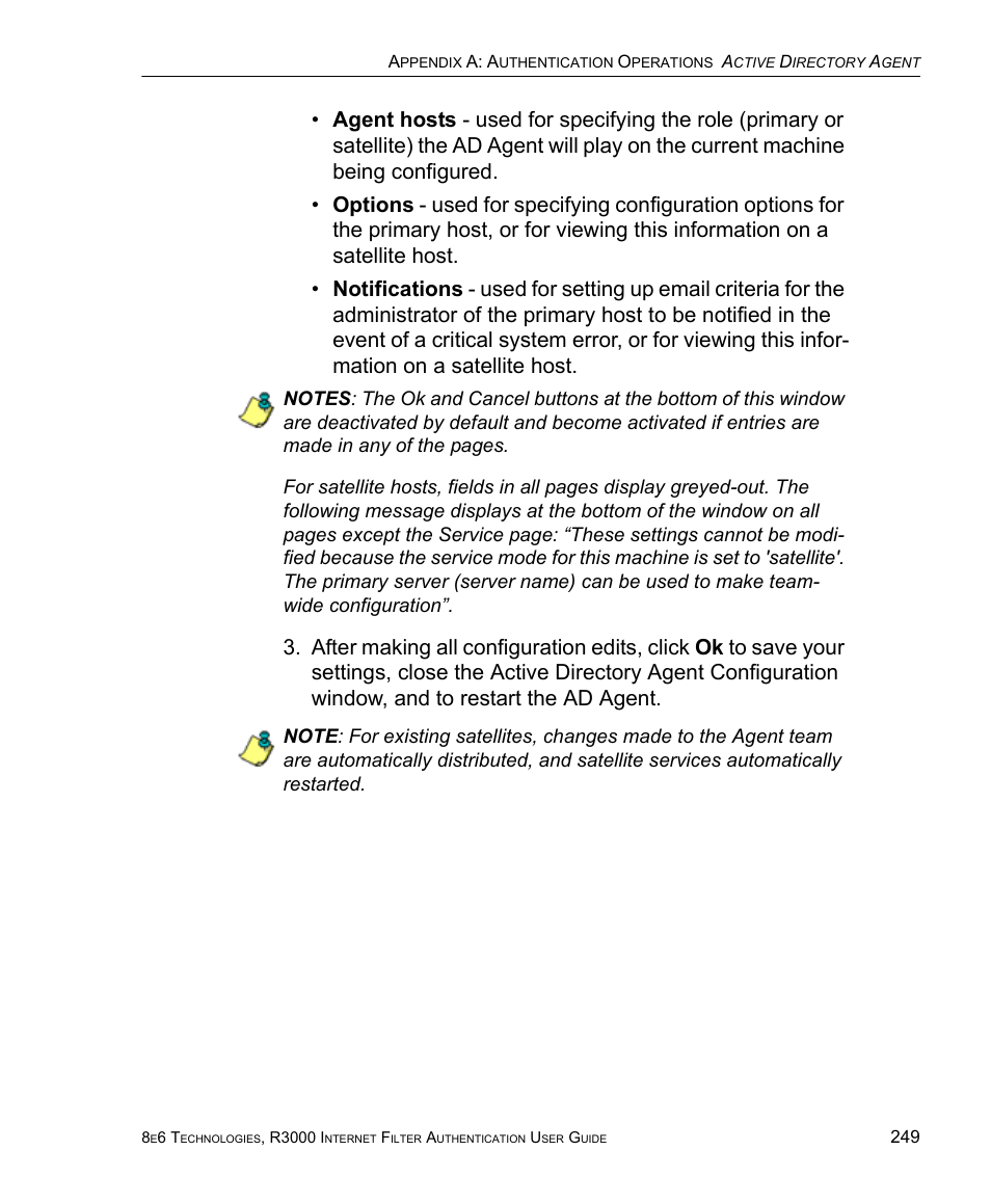 8e6 Technologies Enterprise Filter Authentication R3000 User Manual | Page 263 / 333