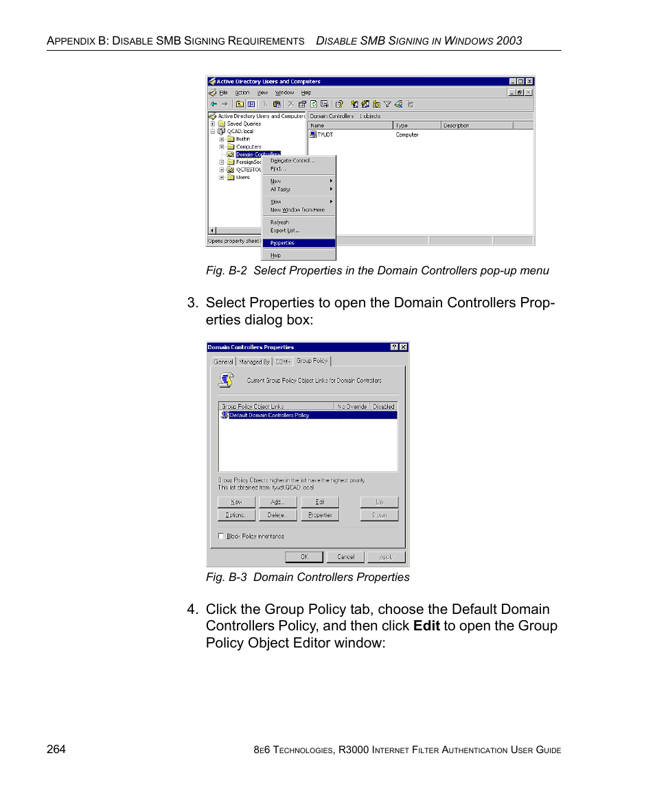 8e6 Technologies Enterprise Filter Authentication R3000 User Manual | Page 278 / 333