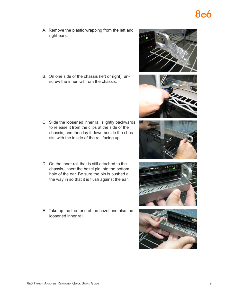8e6 Technologies Threat Analysis Reporter TAR 1.0 User Manual | Page 13 / 54