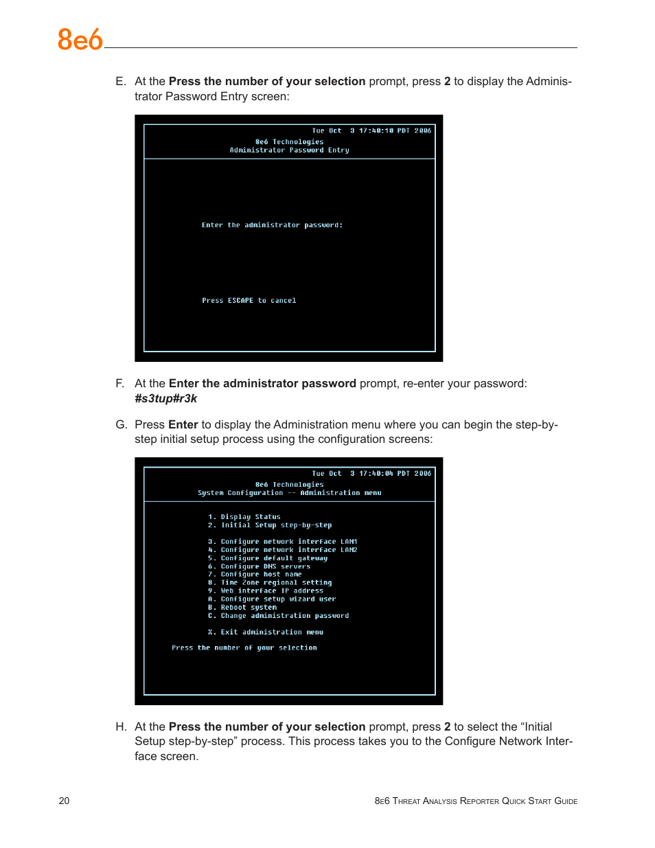 8e6 Technologies Threat Analysis Reporter TAR 1.0 User Manual | Page 24 / 54