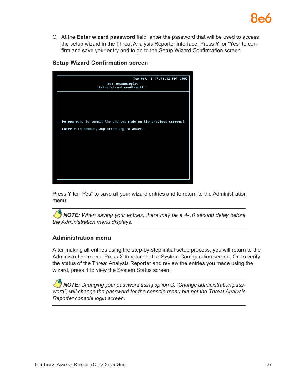 8e6 Technologies Threat Analysis Reporter TAR 1.0 User Manual | Page 31 / 54