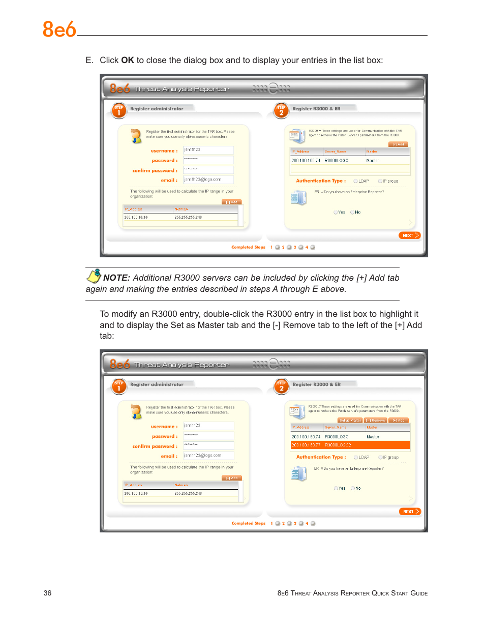 8e6 Technologies Threat Analysis Reporter TAR 1.0 User Manual | Page 40 / 54