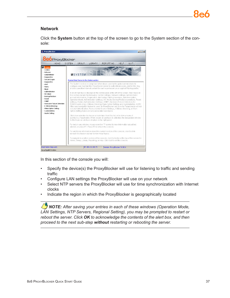 8e6 Technologies ProxyBlocker User Manual | Page 41 / 66