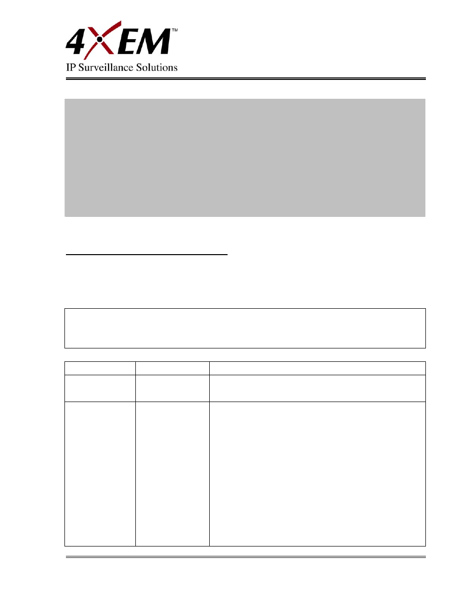 Set server parameter values | 4XEM IPCAMW45 User Manual | Page 39 / 57