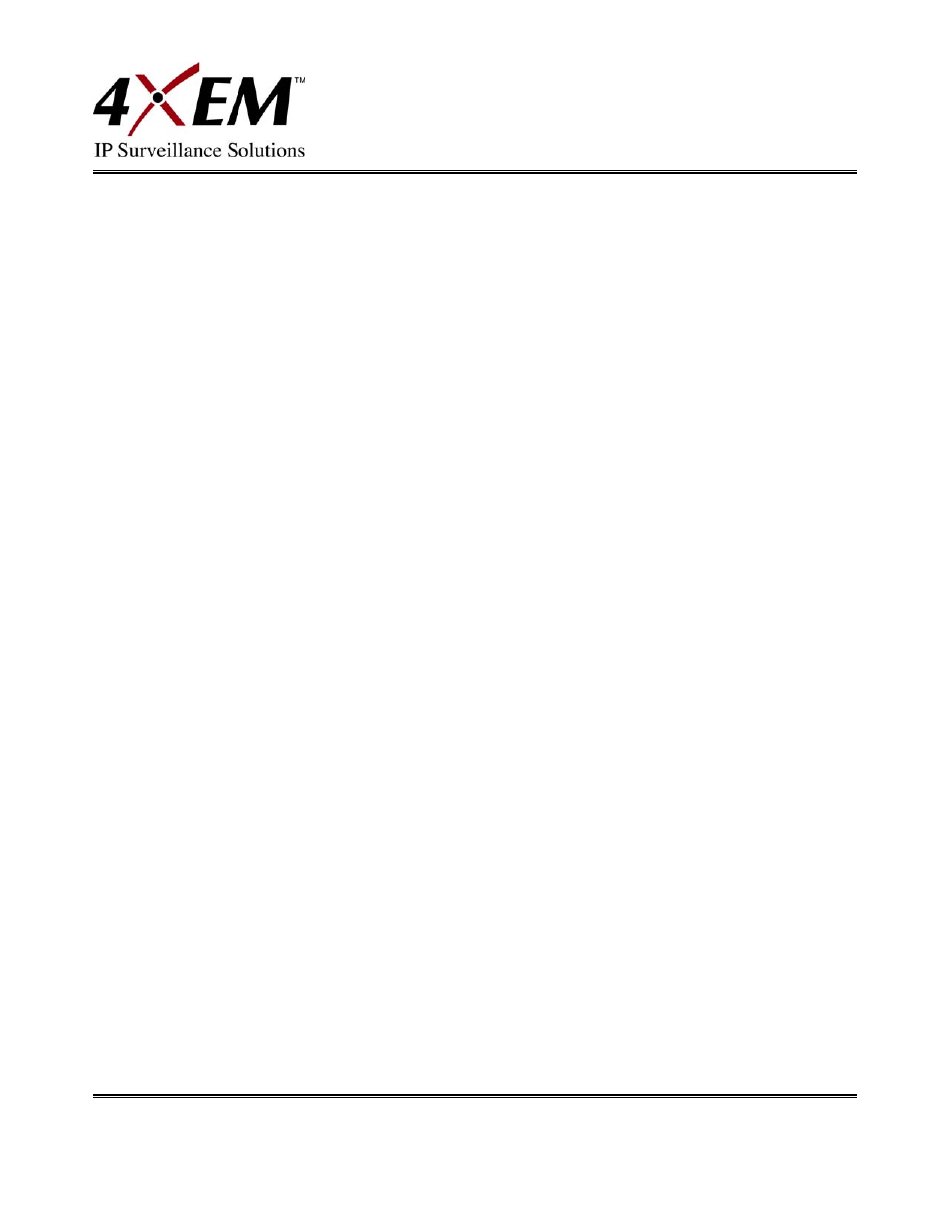 4XEM IPCAMW45 User Manual | Page 4 / 57
