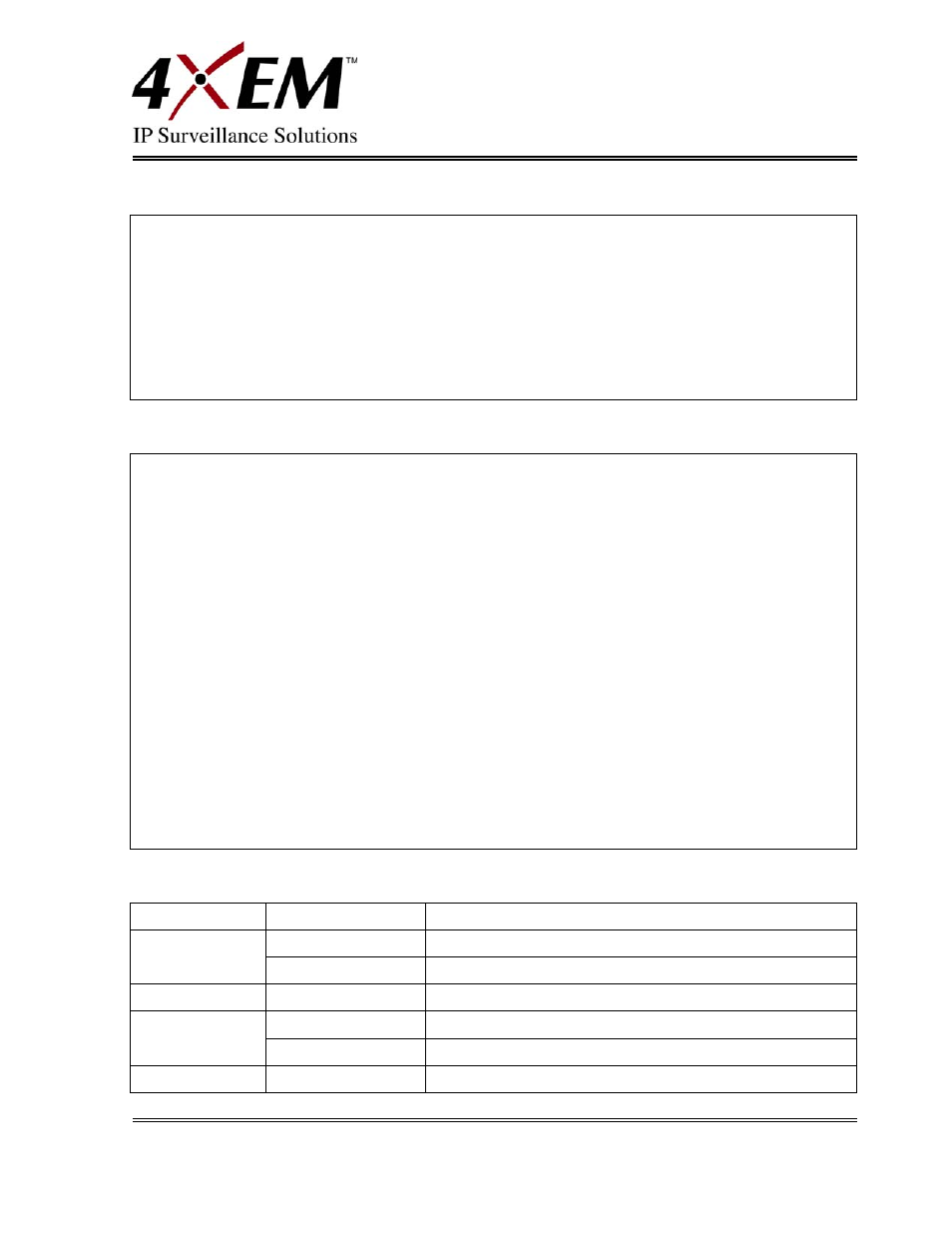4XEM IPCAMW45 User Manual | Page 50 / 57