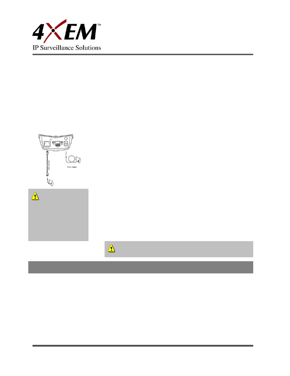 Installation, Hardware installation | 4XEM IPCAMW45 User Manual | Page 7 / 57