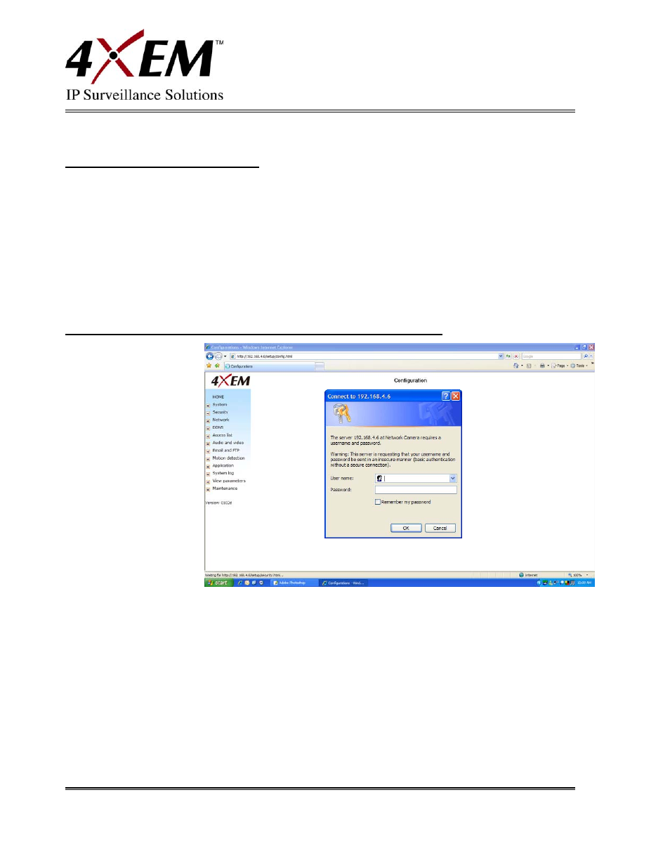 Initial access to the network camera, Check network settings, Add password to prevent unauthorized access | How to use, Installing plug-in | 4XEM IPCAMW45 User Manual | Page 9 / 57