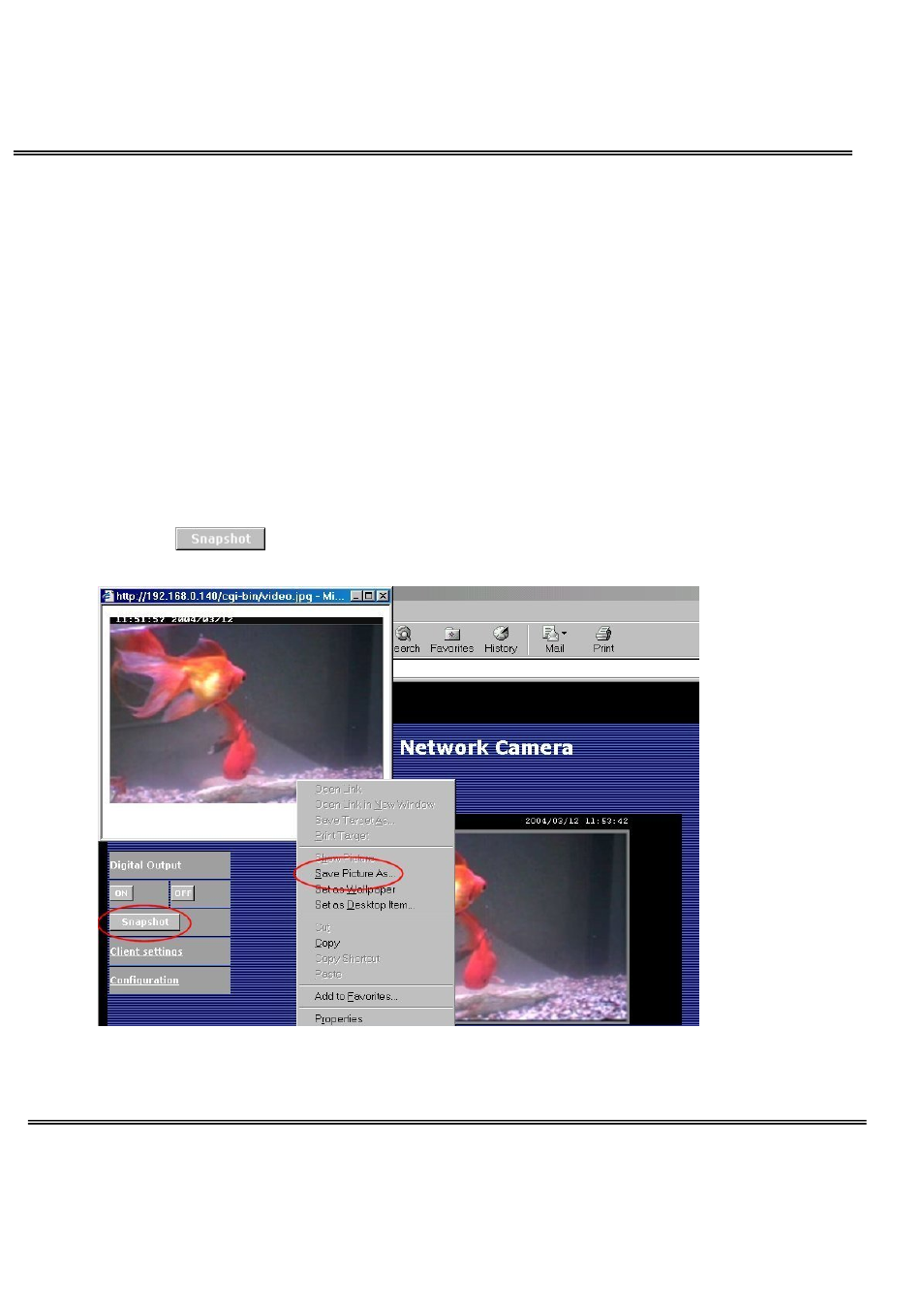 Digital zoom, Digital output, Snapshot | 4XEM IPCAMWL40 User Manual | Page 15 / 68