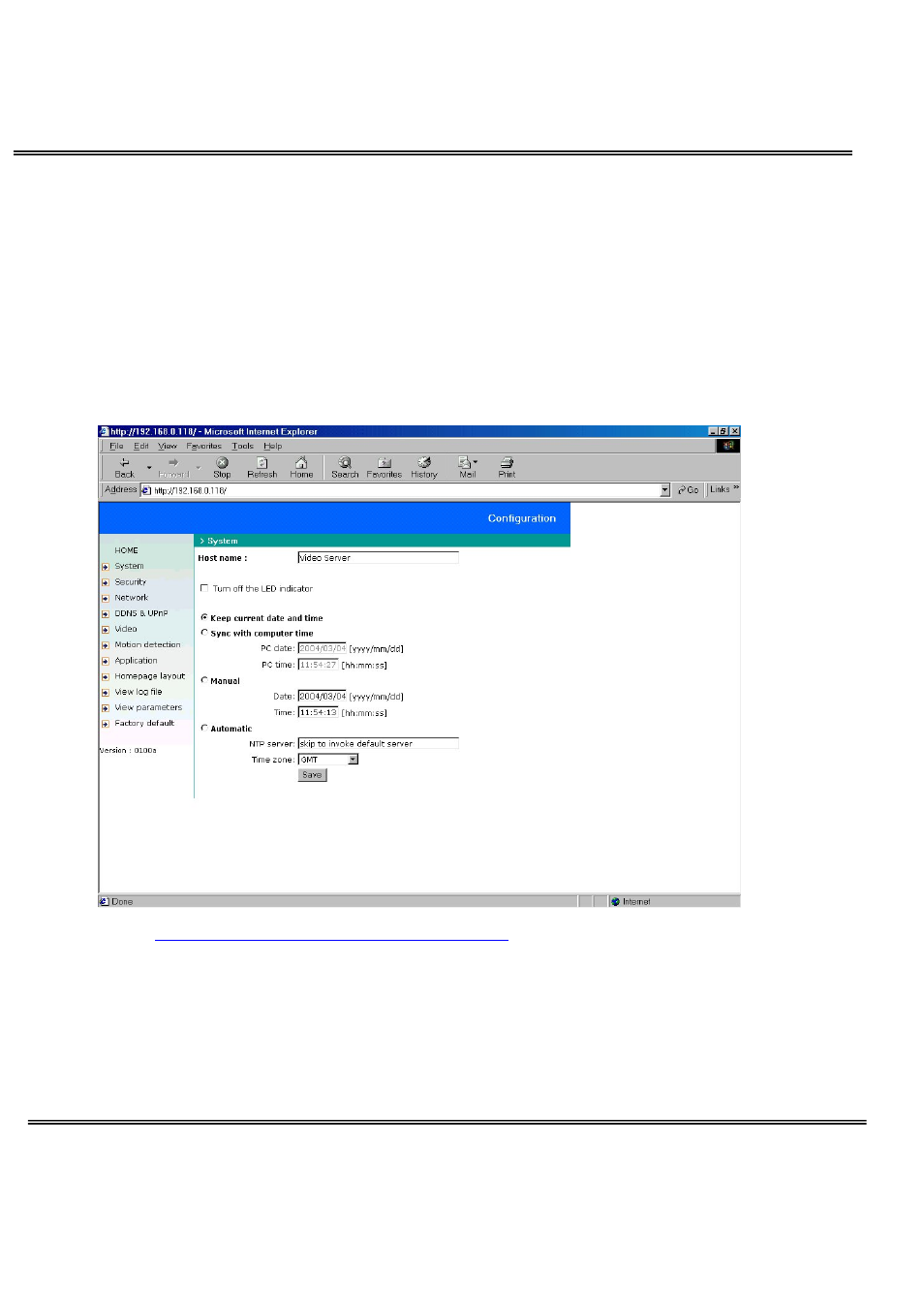Definition in configuration | 4XEM IPCAMWL40 User Manual | Page 35 / 68