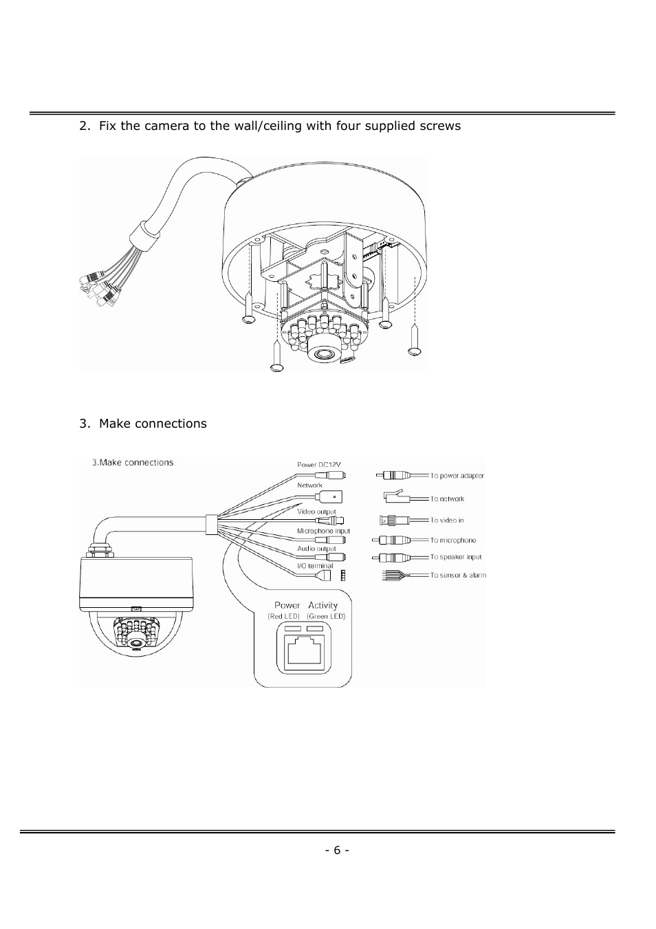 4XEM Network Camera User Manual | Page 10 / 88