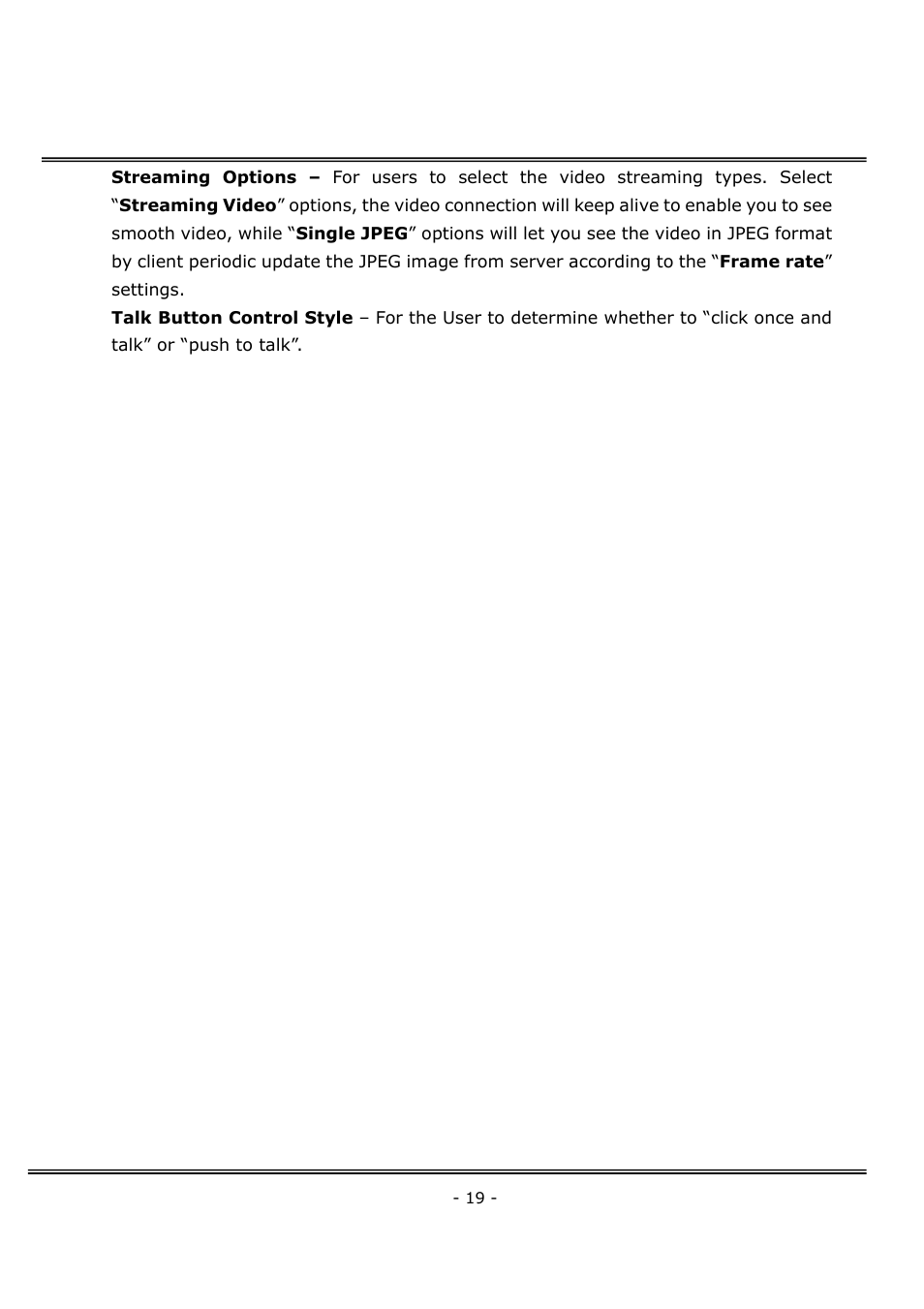 4XEM Network Camera User Manual | Page 23 / 88