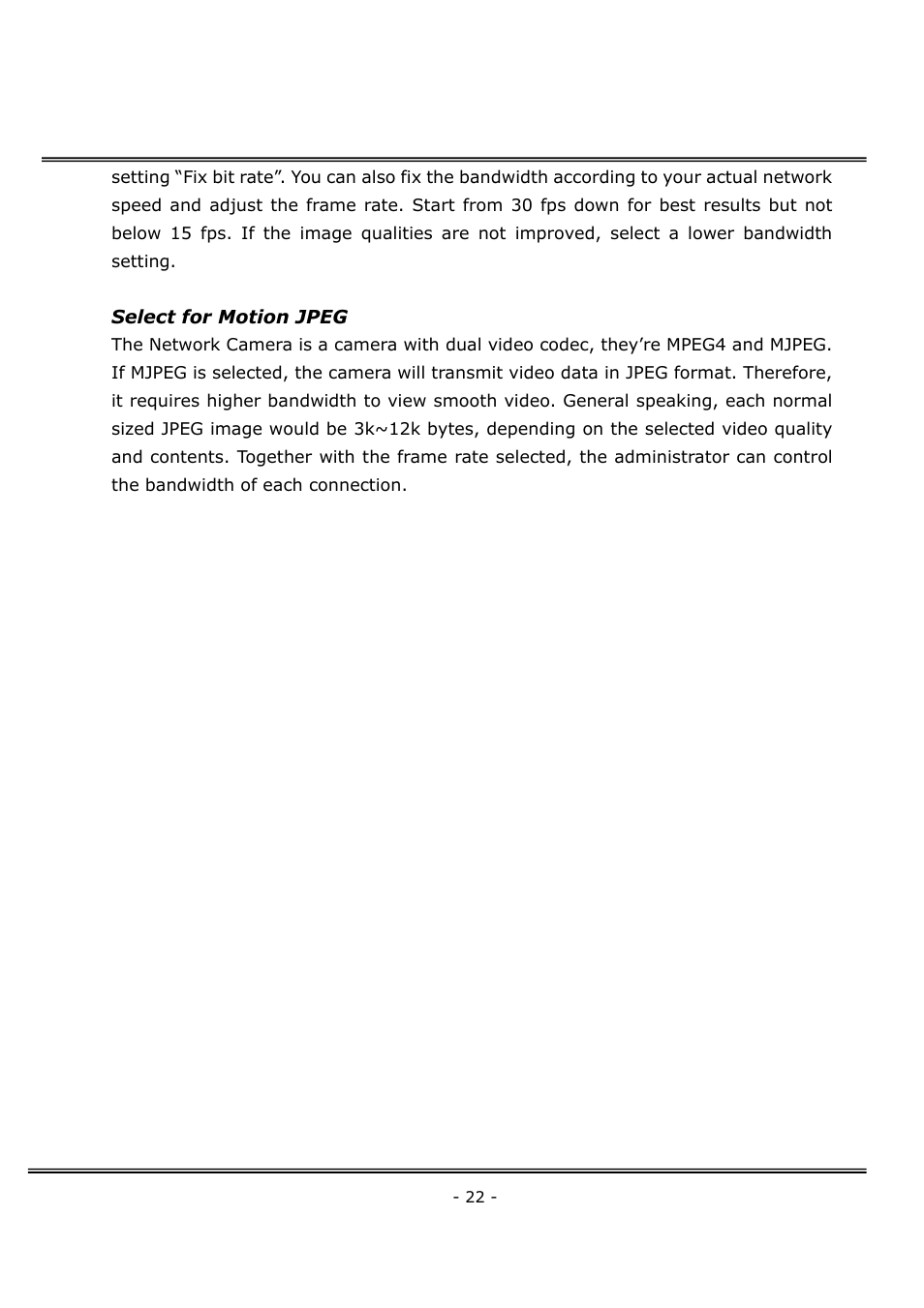 4XEM Network Camera User Manual | Page 26 / 88