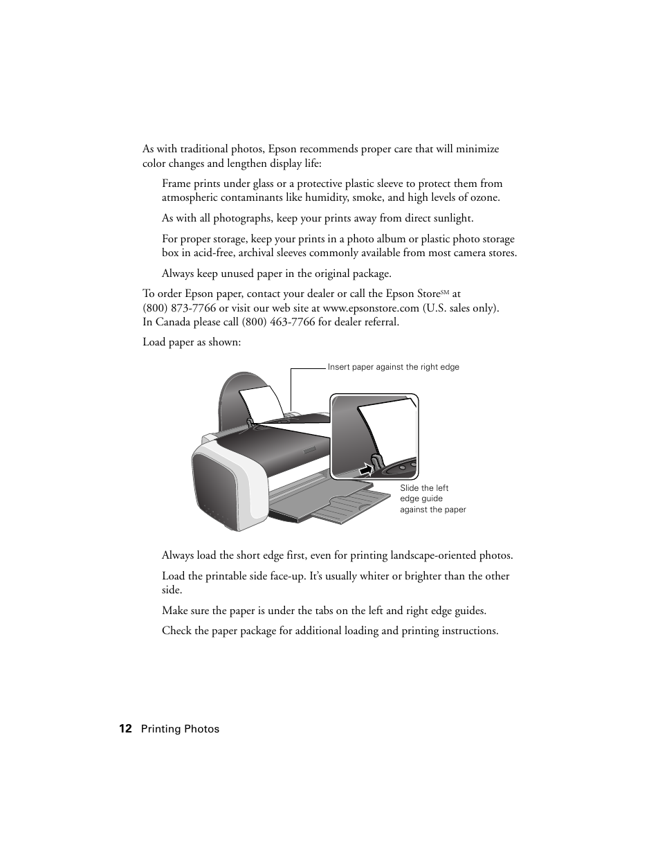 Epson Stylus C86 User Manual | Page 12 / 40