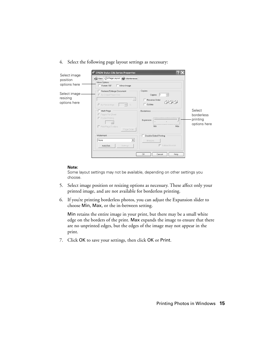 Epson Stylus C86 User Manual | Page 15 / 40