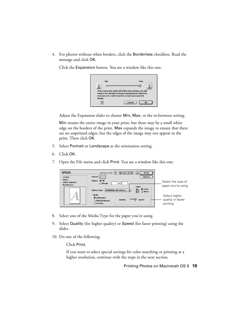 Epson Stylus C86 User Manual | Page 19 / 40