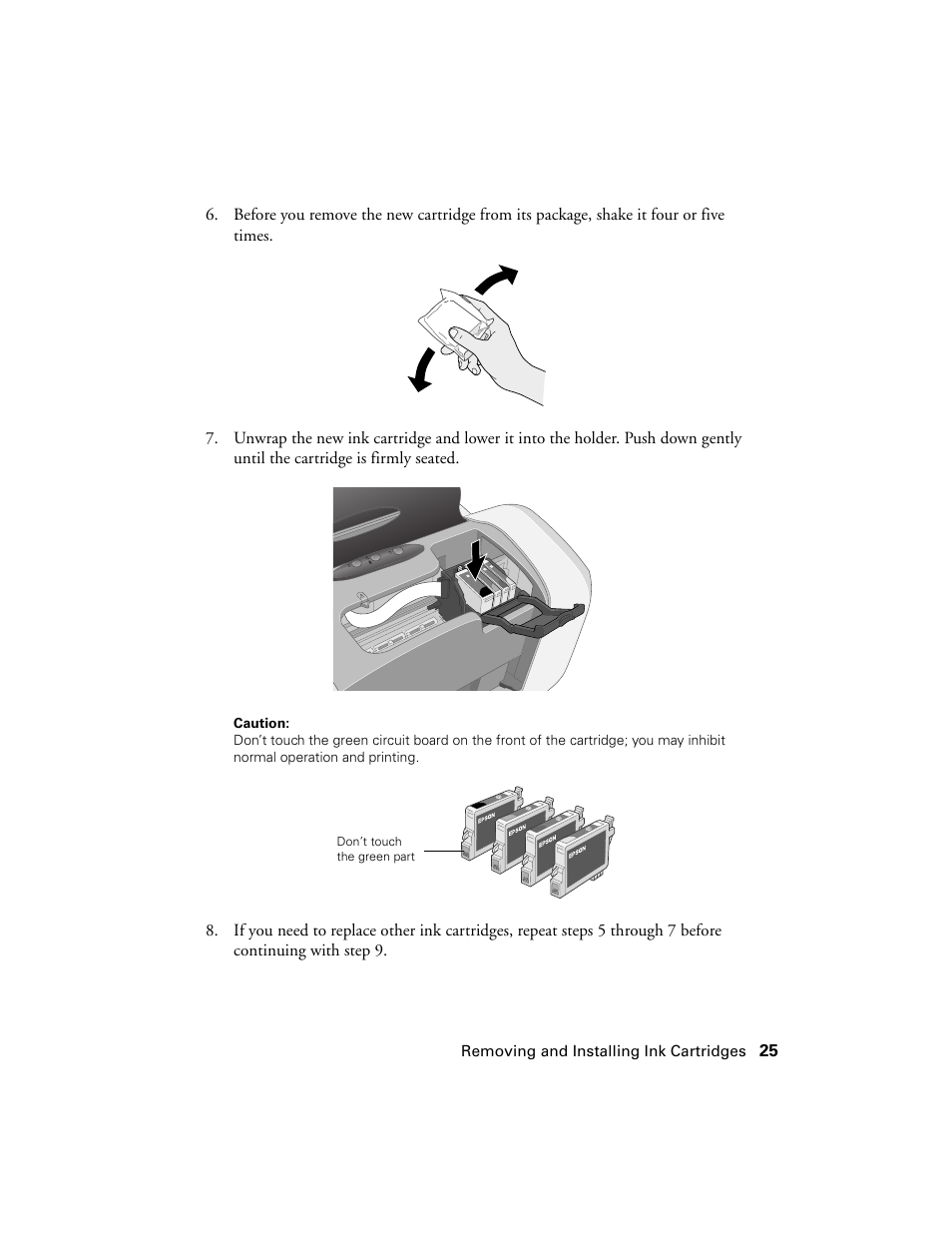 Epson Stylus C86 User Manual | Page 25 / 40