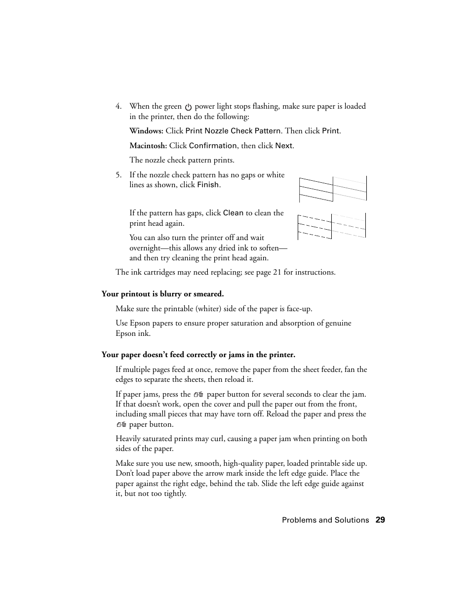 Epson Stylus C86 User Manual | Page 29 / 40