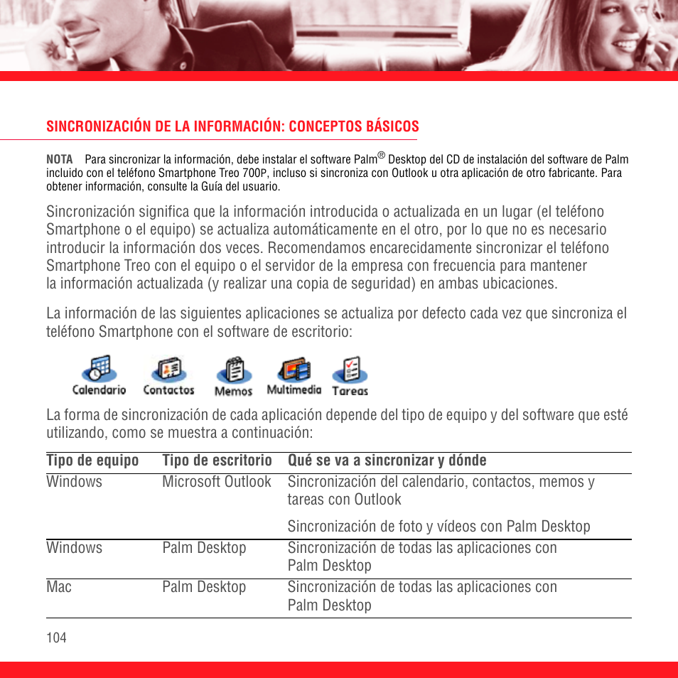 Palm Treo 700P User Manual | Page 108 / 212