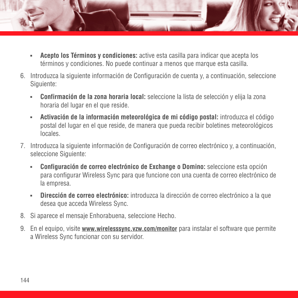 Palm Treo 700P User Manual | Page 148 / 212
