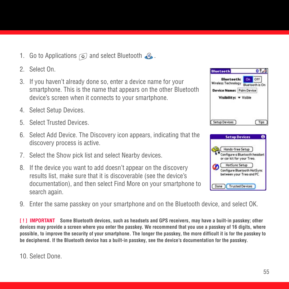 Palm Treo 700P User Manual | Page 59 / 212