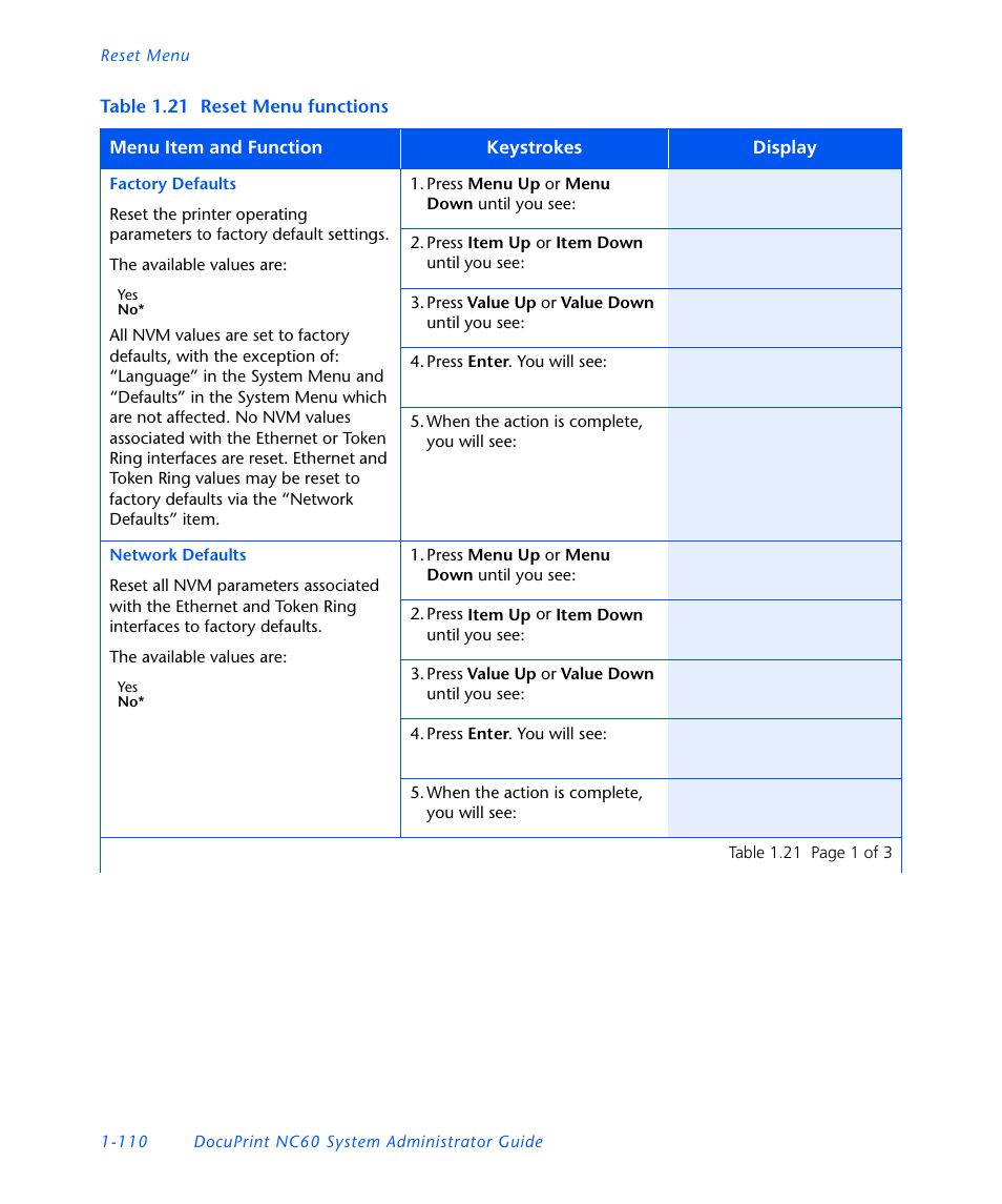 Xerox DocuPrint NC60 User Manual | Page 116 / 186