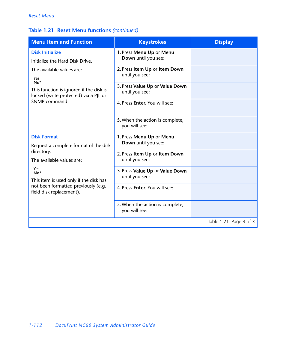 Xerox DocuPrint NC60 User Manual | Page 118 / 186