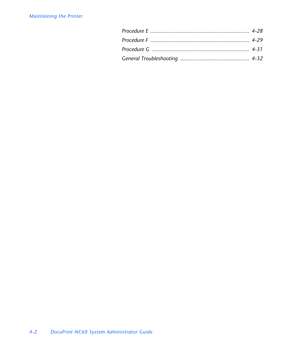 Xerox DocuPrint NC60 User Manual | Page 136 / 186