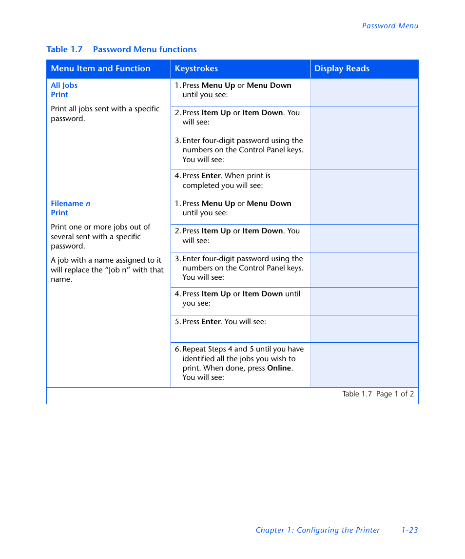 Xerox DocuPrint NC60 User Manual | Page 29 / 186