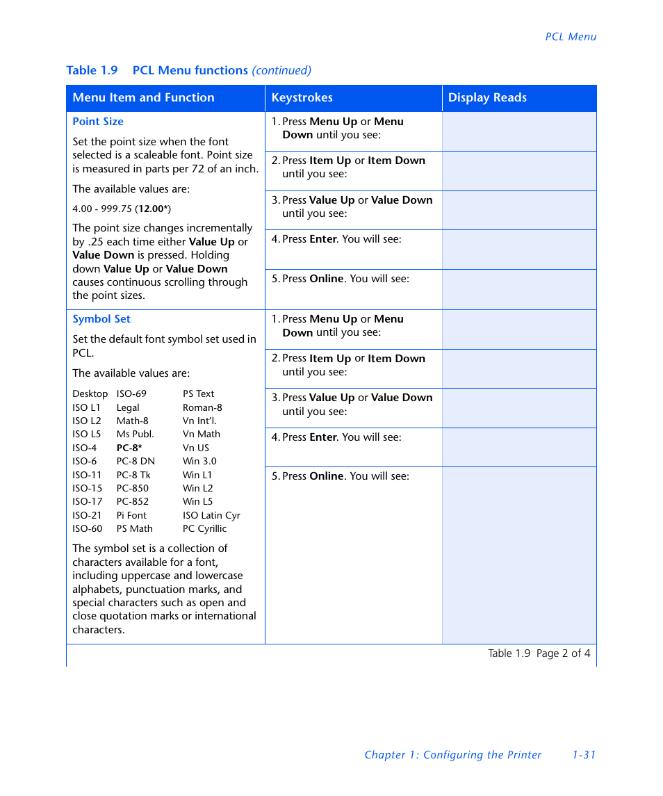 Xerox DocuPrint NC60 User Manual | Page 37 / 186