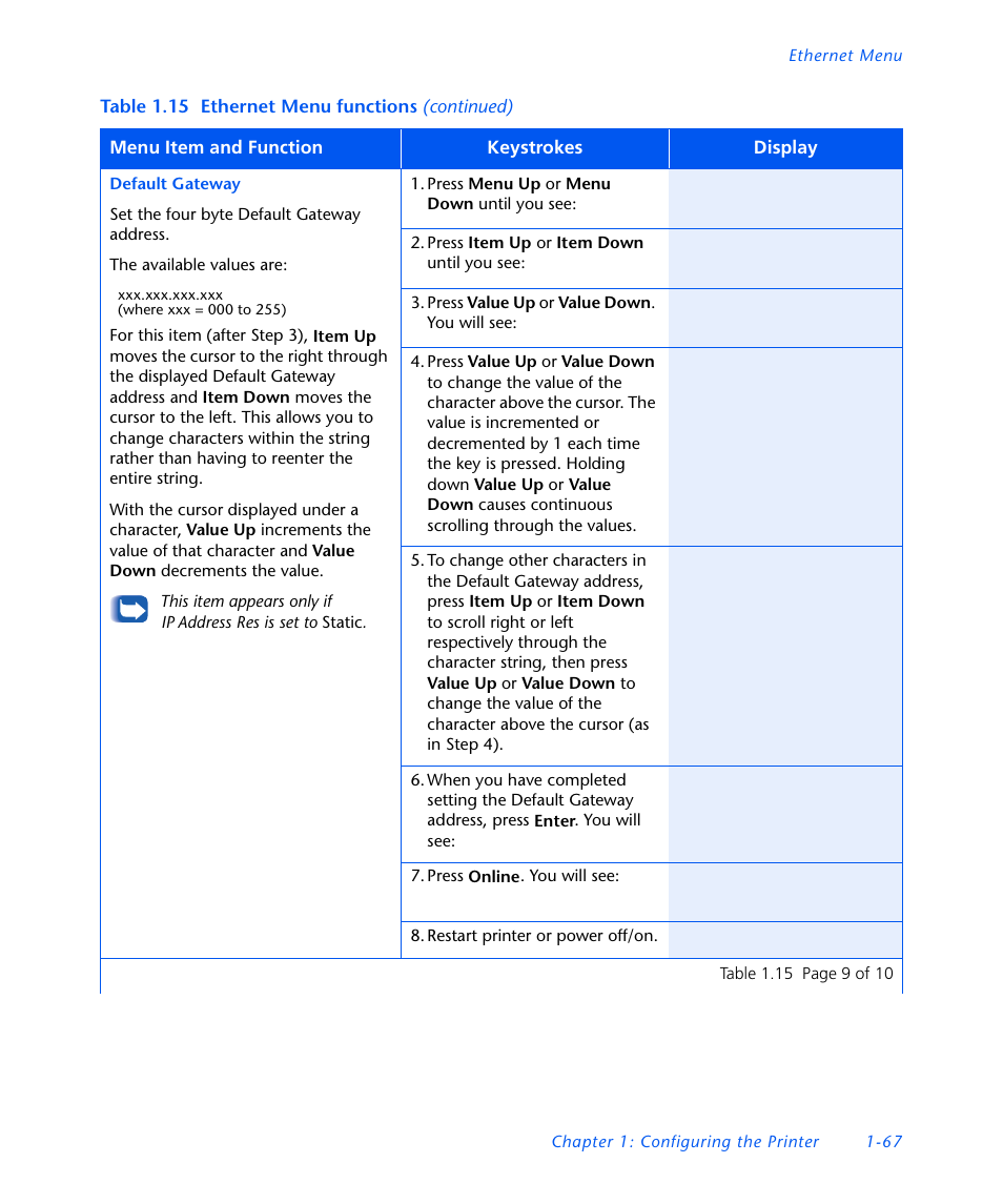 Xerox DocuPrint NC60 User Manual | Page 73 / 186