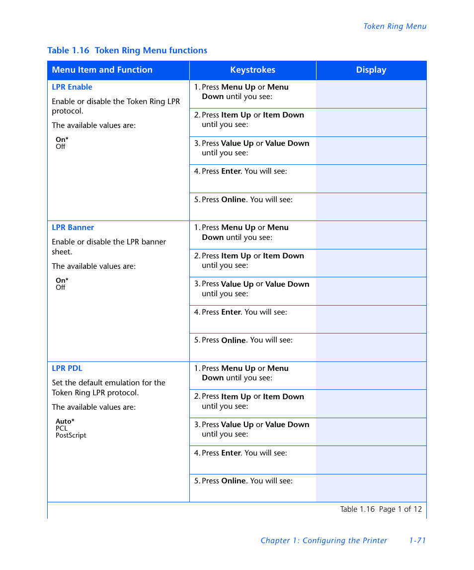 Xerox DocuPrint NC60 User Manual | Page 77 / 186