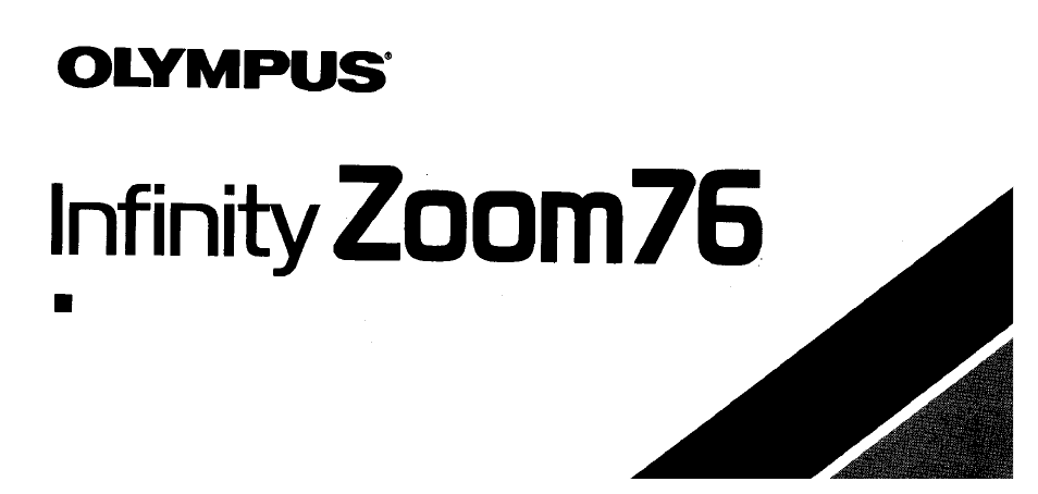 2nd Ave. Olympus Infinity Zoom 76 User Manual | 50 pages