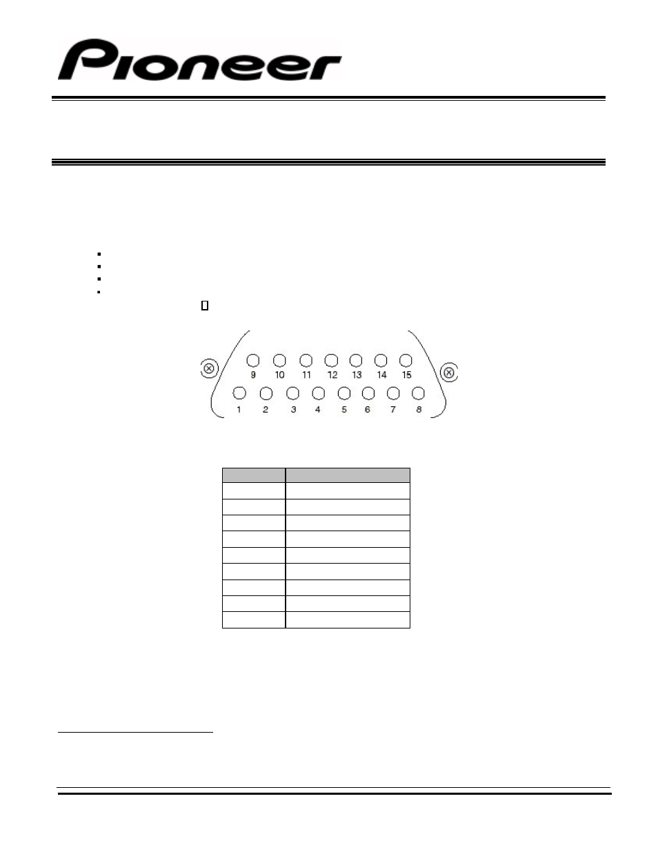 Pioneer VD-V7200 User Manual | 5 pages
