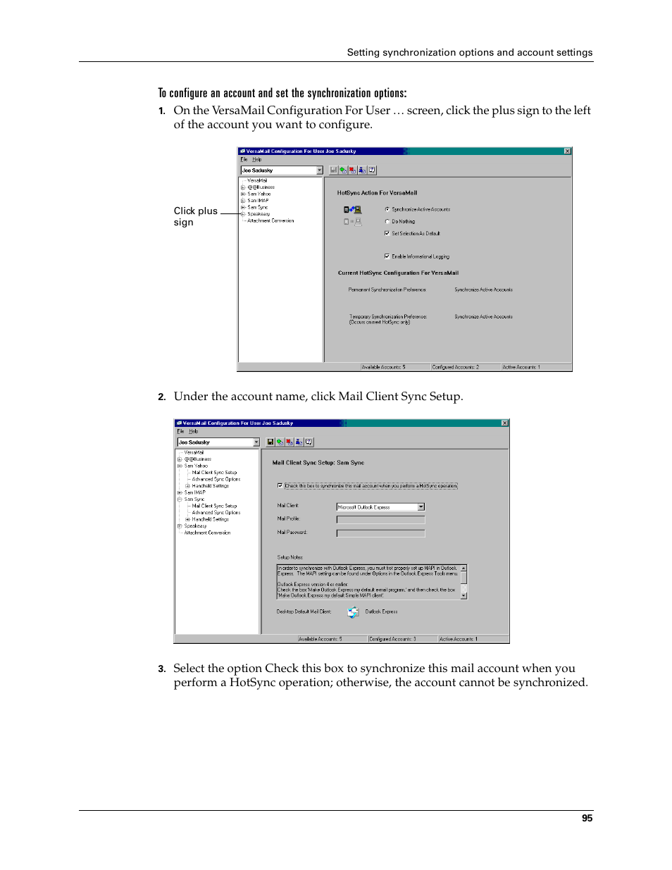 2nd Ave. Palm VersaMail 2.5 User Manual | Page 101 / 166