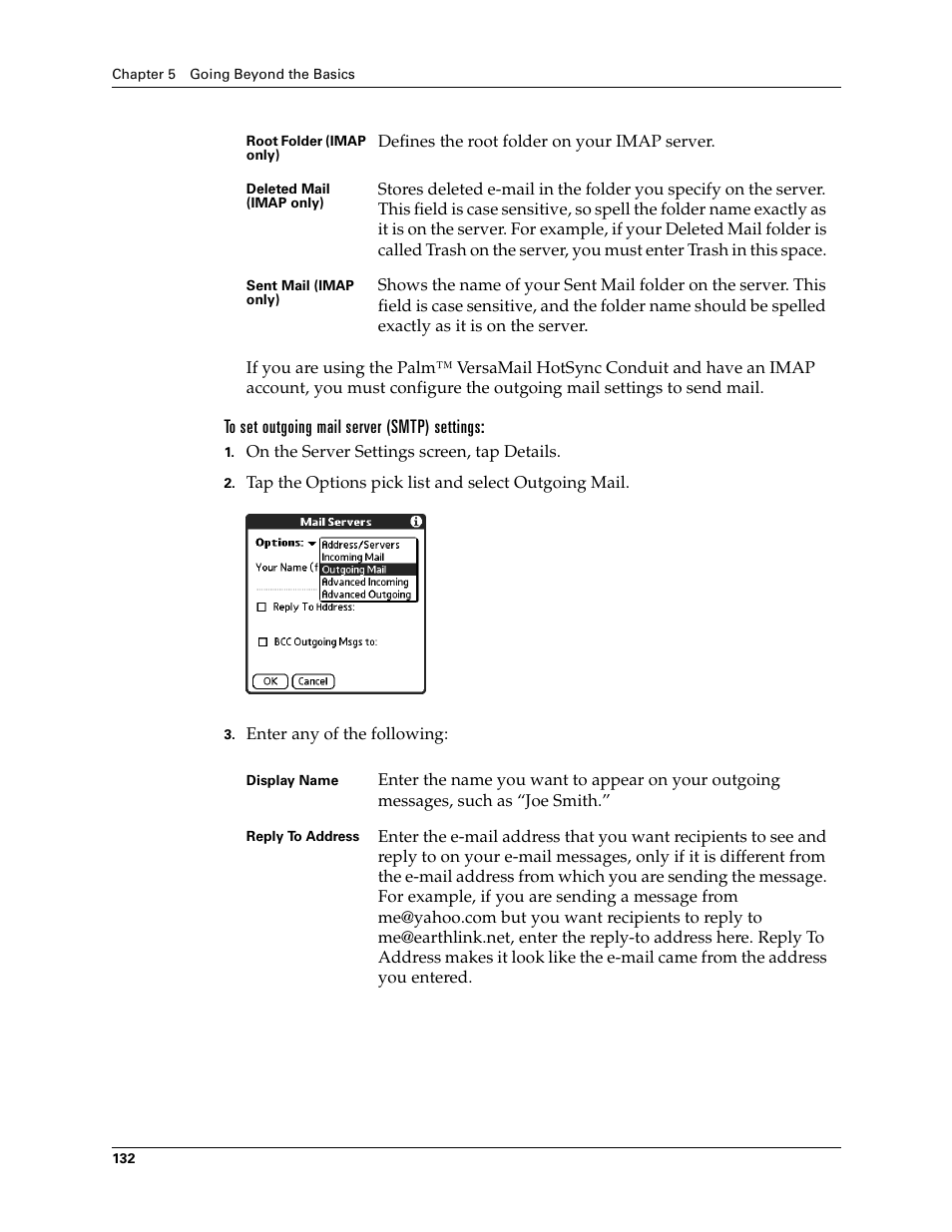 2nd Ave. Palm VersaMail 2.5 User Manual | Page 138 / 166