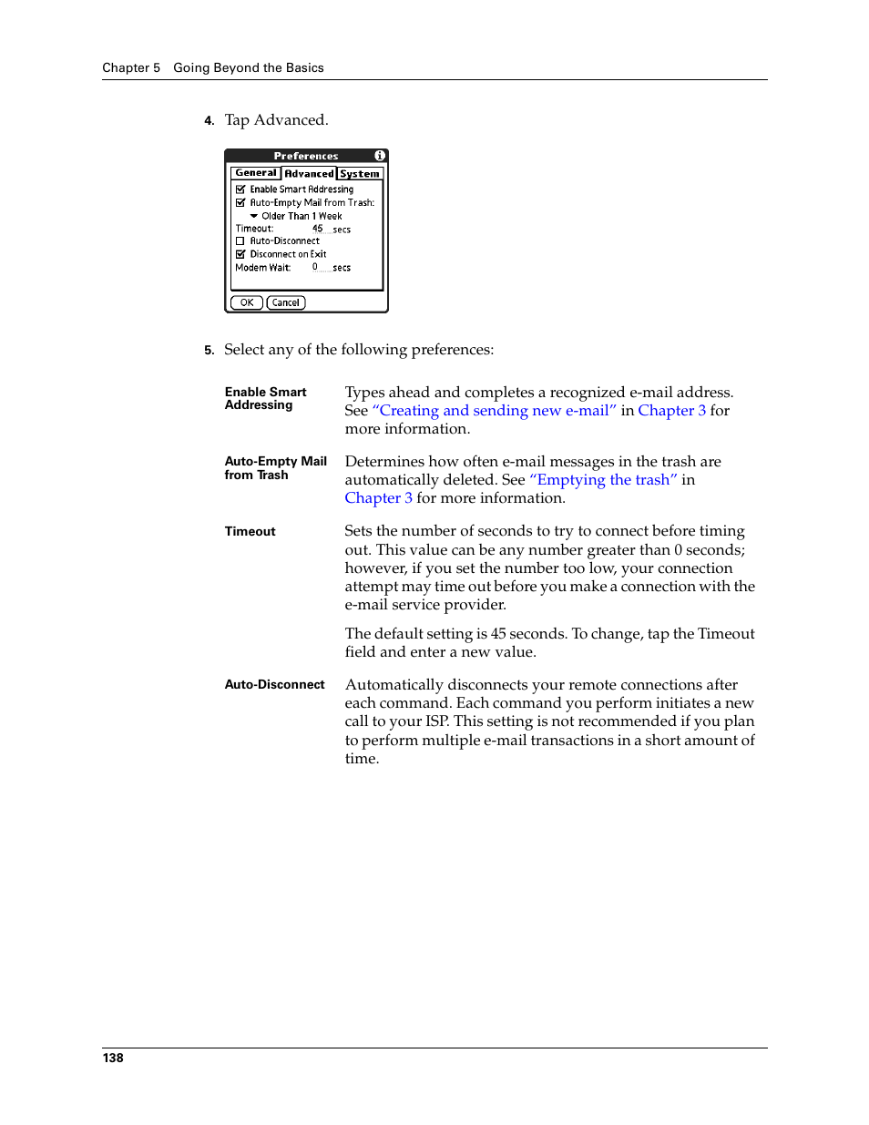 2nd Ave. Palm VersaMail 2.5 User Manual | Page 144 / 166