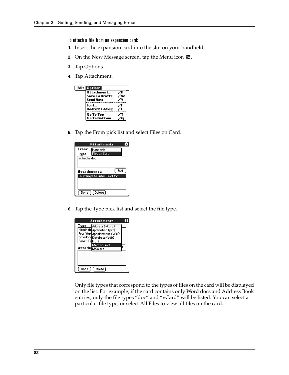 2nd Ave. Palm VersaMail 2.5 User Manual | Page 88 / 166