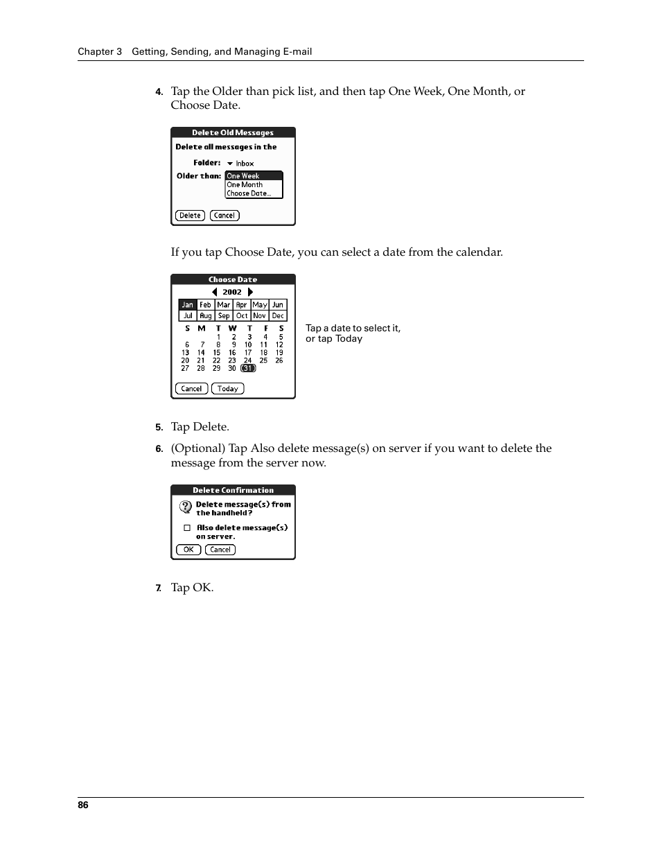 2nd Ave. Palm VersaMail 2.5 User Manual | Page 92 / 166