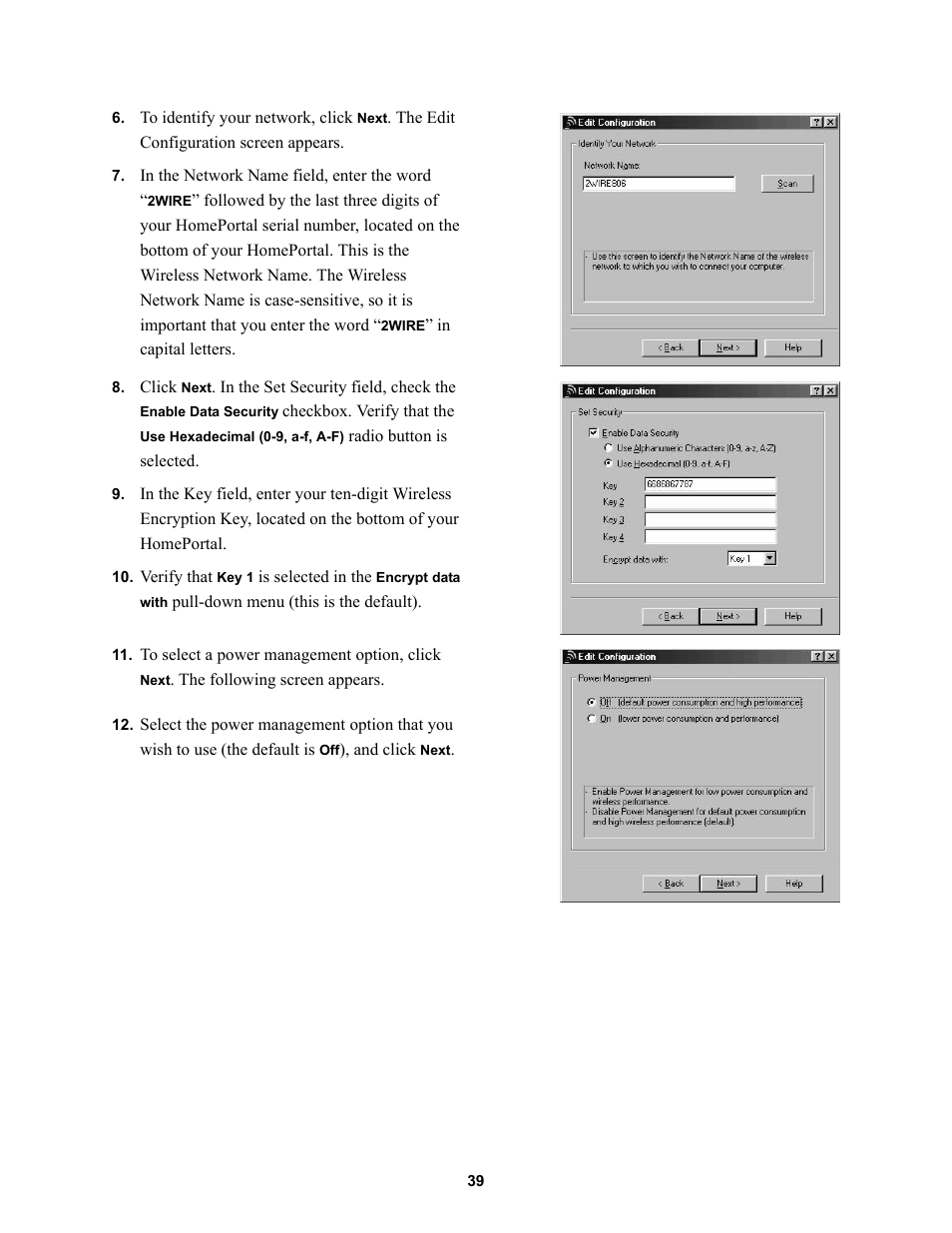 2Wire HOME PORTAL 100S User Manual | Page 43 / 55