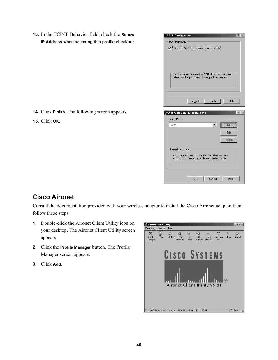 Cisco aironet | 2Wire HOME PORTAL 100S User Manual | Page 44 / 55